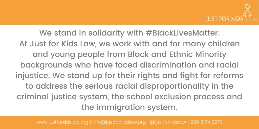 We stand in solidarity with #BlackLivesMatter